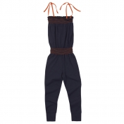 Strappy Jumpsuit in Organic Cotton